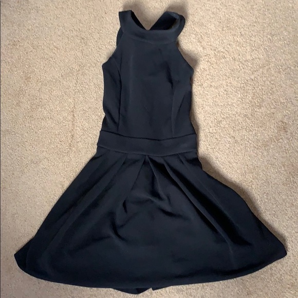 Roughed up black Mini dress - Picture 1 of 4